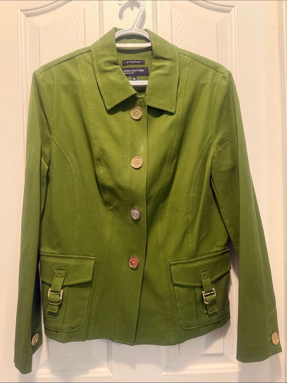 Olive Green Women's Tailored Jacket